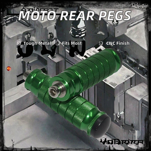 Pièces de modification de moto personnalisées en usine : Commandes au pied et poignées d'accélérateur en alliage d'aluminium 6061 et acier inoxydable, usinées - Product Image 2