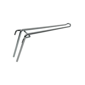 Groothandel Supermarkt Planken Opknoping Verchroomd <span class=keywords><strong>Display</strong></span> Haken Metalen Draad Bakplaat Haken - Product Image 5