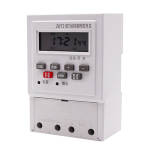 Interruptor de Control de Tiempo, Latitud y Longitud Jw1316t, 220V CA, Controlador Inteligente de Luz Exterior para Aplicaciones en Carreteras - Product Image 1