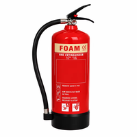 Extincteur à mousse portable de haute qualité personnalisable de 10 L avec certification EN 3/EN 1866 classe C, temps de décharge de 8 à 15 secondes
