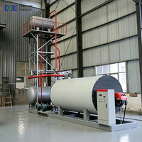 Chaudière à tube de flamme automatique basse pression pour huile thermique, solution économe en énergie à haute efficacité pour l'industrie textile