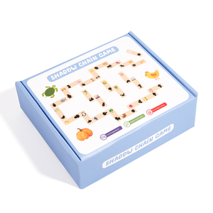 Juego de Dominó de Animales de Madera para Niños, Juego de Emparejamiento de Sombras, Coordinación Mano-Ojo para Bebés, Juguete Educativo para la Primera Infancia - Product Image 6