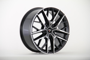 Jantes en alliage à face usinée noire multi-rayons Wheelshome 7115 pour jantes en alliage <span class=keywords><strong>BMW</strong></span> Série 1 <span class=keywords><strong>X1</strong></span> - Product Image 2