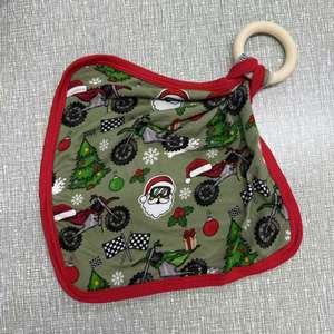 Loveys en bambou écologiques lavables pour bébés avec un matériau respirant pour bébé en bambou - Product Image 2