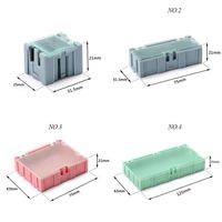 1 ensemble = 9 pièces Kit de composants électroniques à vis SMD SMT, boîte de rangement de composants SMD