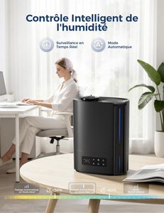Humidificateur à brume chaude commercial de petite taille pour la maison, capacité 6L, fabrication OEM - Product Image 5