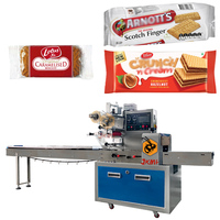 JKMF – petite Machine d'emballage horizontale de Biscuits entièrement automatique, Machine d'emballage de flux de Biscuits