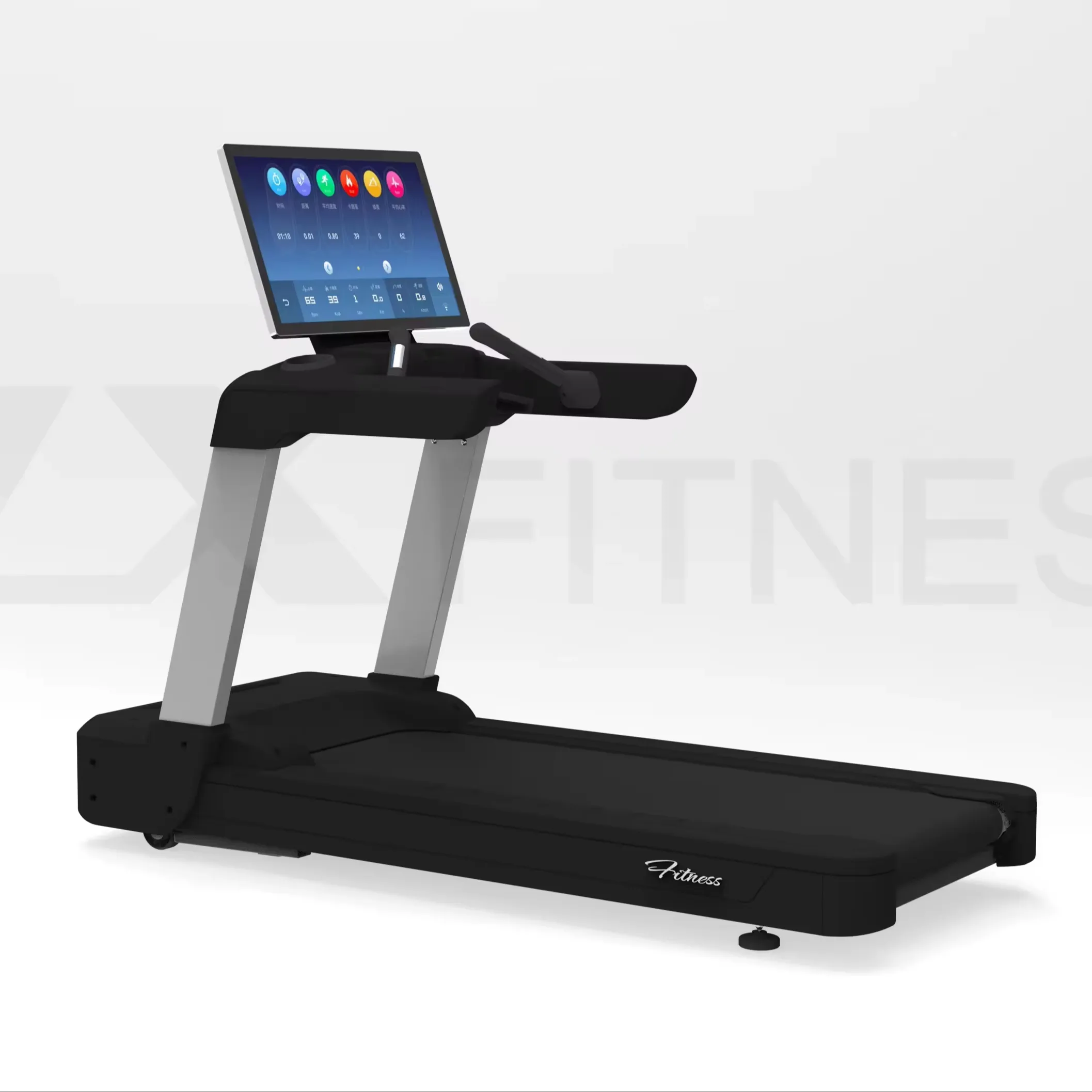 LZX-L30 Commercial Use Gym Equipment Indoor Touch Screen Running Machine For Body Exercise