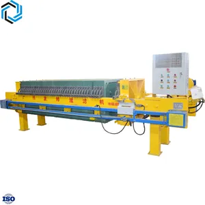 Automatic filter press for concentration dewatering