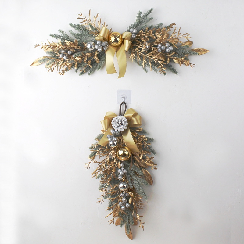 Best Choice Products Pre-Decorated Christmas Garlands Wreaths for Stairs Fireplace Decoration