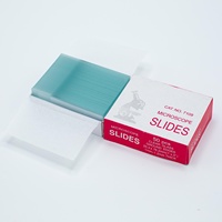 Customizable Disposable 7109 Microscope Glass Slide Lab Ware OEM Supported Transparent 25.4x76.2mm 100pcs/Box