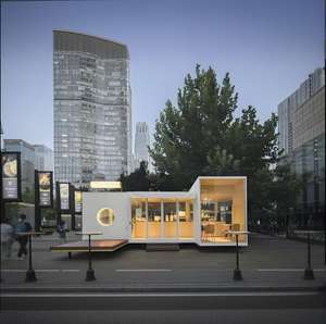 Centro biofílico: diseño adaptable, vaina modular integrada diseñada, bosque urbano <span class=keywords><strong>de</strong></span> acero y <span class=keywords><strong>madera</strong></span> para villas, resorts y <span class=keywords><strong>casas</strong></span> - Product Image 1