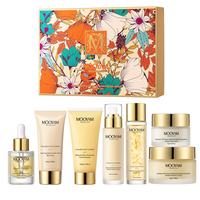 Coffret Soin Peau MOOYAM de Luxe Haute Qualité Marque Blanche Guérissant Fleur Équilibrant Hydratant Peau Radieuse Sept Pièces