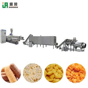 छोटे स्वचालित अनाज प्यूफिंग अनाज गेहूं फ्लेक्स चावल केक क्विनोआ खाद्य मकई बनाने की मशीन - Product Image 5