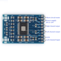 Amplificateur de puissance audio numérique stéréo 2.0 canaux TPA3116D2 XH-M562 50W+50W, carte d'amplificateur de classe D, DC 12-24V