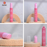 Tube applicateur de rouge à lèvres avec embout en silicone en forme de cœur, emballage cosmétique personnalisé pour rouge à lèvres et gloss, tubes de gloss personnalisés 5ml 25ml