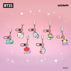 Porte-clés en métal durable K-CULTURE avec motif de poupée de dessin animé, mini design pour les fans de K-CHARACTER - Product Image 2