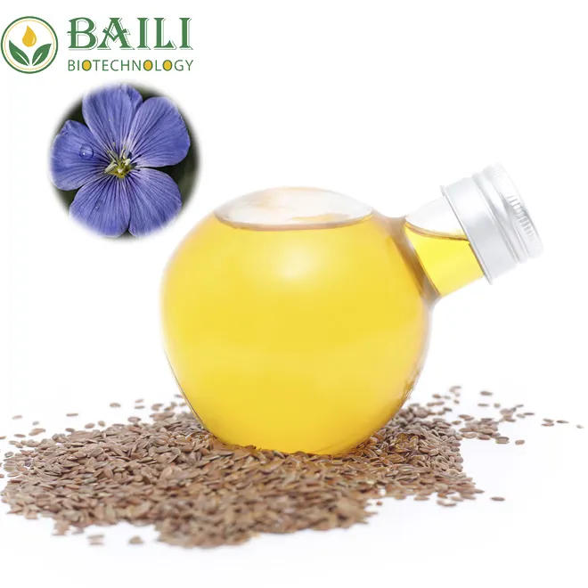 High quality Flaxseed Oil Refined Vegetable Oil premium Plant Seed from China factory