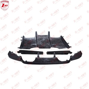 Kit de diffuseur arrière en carbone sec Z-ART pour <span class=keywords><strong>BMW</strong></span> M3 F80 M4 F82 F83 2014-2020 - Product Image 3