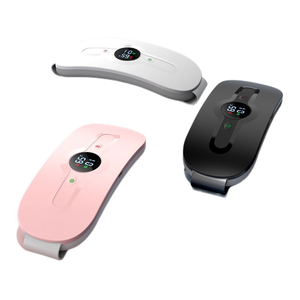 Popüler siyah adet isıtma pedi titreşimli masaj Theramal geri kabartma dönemi kramp <span class=keywords><strong>Relax</strong></span> kemer masaj - Product Image 1