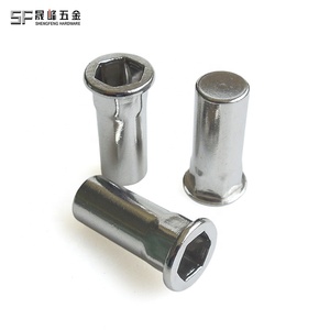 A4 thép không gỉ tiêu chuẩn mù hạt chèn Kit bán lục giác kết thúc mở đầu phẳng A4 thép không gỉ phẳng đầu hạt - Product Image 6