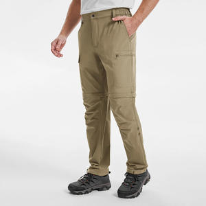 <span class=keywords><strong>Pantaloni</strong></span> da trekking leggeri impermeabili da viaggio da esterno ad asciugatura rapida con motivo dritto con tasche a cerniera - Product Image 1