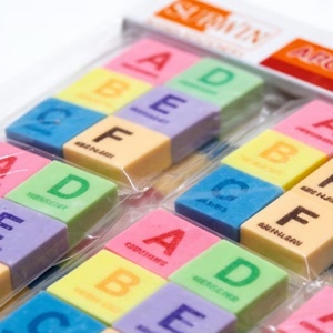 Borrador ABC de Letras Bonitas para Estudiantes, Precio Económico de Fábrica, Entrega Rápida, Material Didáctico para Niños Escolares - Product Image 2