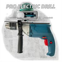 Perceuse à percussion électrique 220V professionnelle, robuste, pour usage industriel et ingénierie, vente en gros OEM, marque personnalisée