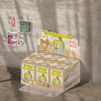 Q-Baby Potted Plant Story Series Plush Pendant Mystery Blind Box Art Toy Figure Doll Gift Unisex/Desktop/Bag 1/6 Scale
