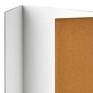 Panneau de projet en carton ondulé <span class=keywords><strong>blanc</strong></span> à trois plis 36 pouces x 48 pouces, panneaux d'affichage pour concours scientifiques, panneaux d'affichage pour affiches, pour montage, art, affichage, projets - Product Image 4