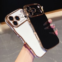 Coque de téléphone Lichicase multicolores à bord ondulé avec trous de précision pour Samsung S25 S25 Plus S25 Ultra Accessoires mobiles