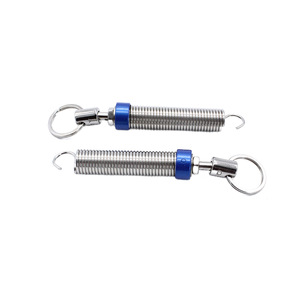 Universal <b>Car</b> Trunk Spring Lifter With <b>Hook</b> And Ring For Automatic Tailgate Assistance Retrofit Upgrade Silver Pair - Product Image 2