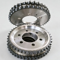 Pignon de transmission de rechange pour moteur diesel à combustion interne, série S195 ZS, 44 dents, à pignon fendu