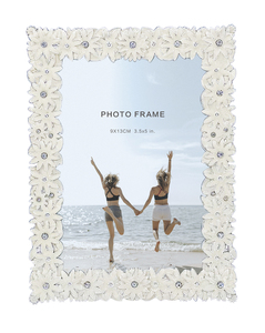 Sang Trọng 3.<span class=keywords><strong>5</strong></span> "<span class=keywords><strong>X</strong></span> <span class=keywords><strong>5</strong></span>" Hoa Men Kim Loại Khung Ảnh Kẽm Hợp Kim Hình Ảnh Đám Cưới Khung Cho Bảng Hiển Thị - Product Image 3