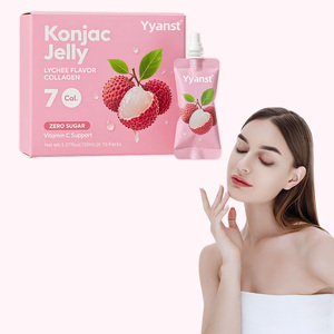 Private Label Premium Vegan <b>Collagen</b> Konjac Jelly Stick Health Food Grade Beauty Products Improves Skin Texture Firmness - Product Image 1