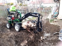 Mini-trancheuse rotative à 360 degrés, mini-benne, mini-pelle, mini-chargeuse, mini-excavatrice pour travaux de terrassement