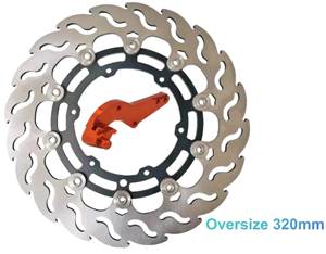 <strong>Electric</strong> Dirt Bike Parts <strong>Motocross</strong> Ebike OE 260mm Oversize 270mm 320mm Front Motorcycle Brake Disc for <strong>Stark</strong> <strong>Varg</strong> Bike 80hp - Product Image 5