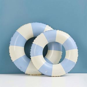 <b>Flying</b> Thickening Children's Stripe Inflatable Underarm <b>Net</b> Red Floating Double Air Bag Swimming Model f - Product Image 4