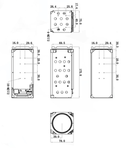Module de caméra IP Ultra Starlight 4MP 52x avec zoom optique, vision nocturne IA AF, mise au point automatique et carte SD pour l'industrie et la <span class=keywords><strong>sécurité</strong></span> maritime - Product Image 4