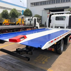 Camion de dépannage à plateau plat diesel Chengli Factory 5 tonnes 1SUZU 4x2, léger, pour le sauvetage routier, Euro 6, <span class=keywords><strong>remorquage</strong></span> de 2 <span class=keywords><strong>voitures</strong></span> - Product Image 5
