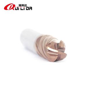 RLD AlTiSiN طلاء HRC55 4 الناي R4x60 8 مللي متر كربيد الكرة الأنف نهاية مطحنة رائجة البيع - Product Image 4