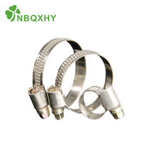 Colliers de serrage à gaz épaissi de haute qualité en acier inoxydable 304 de style allemand