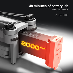 AE86 PRO MAX Plus โดรนราคาประหยัด บรรทุกของได้ 800 กรัม บินได้ไกล 15 กม. ระบบ GPS กลับบ้านอัตโนมัติ กล้องคู่ 8K HD ซูมดิจิตอล 50 เท่า ควบคุมผ่านรีโมทคอนโทรล FPV ควอดคอปเตอร์ - Product Image 6
