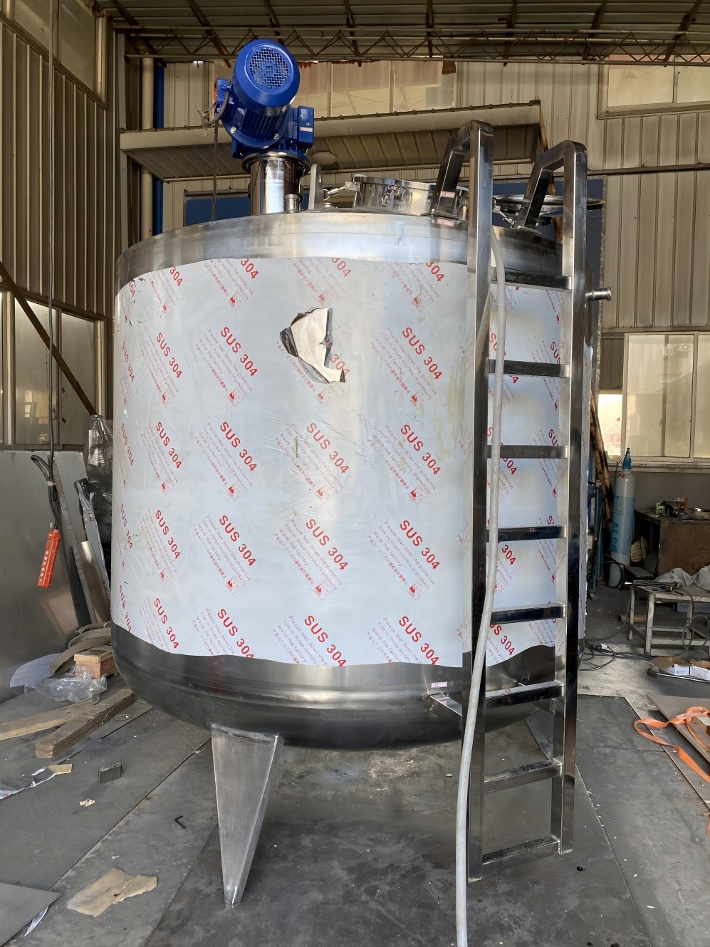 detergent mixing tank yodee machinery