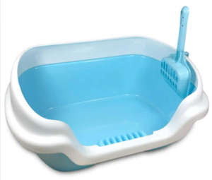 Maßgefertigte Großhandels-Katzentoilette Moderne Einfache Kunststoffschale Hohe Absorption und Günstig-Neue Maßgefertigte Haustierprodukte - Product Image 3