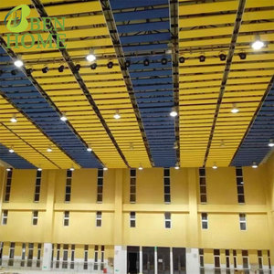 Plaques de plafond en fibre de verre pour l'absorption acoustique et l'isolation thermique dans les bureaux, les écoles et les intérieurs commerciaux - Product Image 1