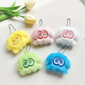 Porte-clés en peluche, pendentif animal kawaii, doux, rembourré, écologique, durable, cadeau pour filles - Product Image 1
