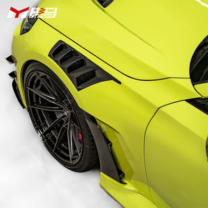 Chất lượng cao sợi carbon xe chắn bùn body Kit cho BMW 2 Series G42 G87 M2 M240 sợi phía trước thông hơi Chắn Bùn - Product Image 3