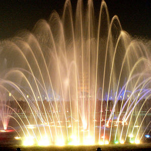 Fontana Musicale da Giardino con Luci LED Colorate, Attrezzatura per Fontana d'Acqua Danzante - Product Image 4