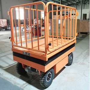 अनुकूलन योग्य भारी शुल्क इलेक्ट्रिक चार पहिया स्टील ट्रॉली औद्योगिक गोदाम हाथ ट्रक उठाने वाले ट्रक - Product Image 2